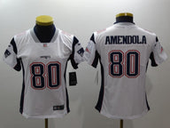 Patriot 2021/22 Amendola #80 White/Navy/Red Women NFL Jersey