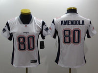 Patriot 2021/22 Amendola #80 White/Navy/Red Women NFL Jersey