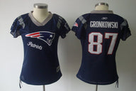 Patriot 2021/22 Gronkowski #87 Navy/Gray Women NFL Jersey