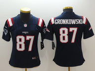 Patriot 2021/22 Gronkowski #87 Navy/Red/White Women NFL Jersey