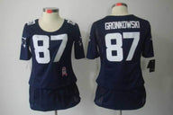 Patriot 2021/22 Gronkowski #87 Navy/White Women NFL Jersey