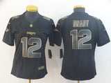 Patriot 2022/23 Brady #12 Black/Gold Women NFL Jersey