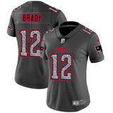Patriot 2022/23 Brady #12 Gray/Red Women NFL Jersey