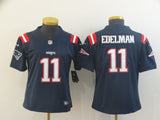 Patriot 2022/23 Edelman #11 Navy/Red/White Women NFL Jersey
