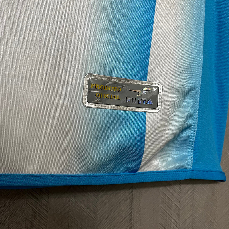 Paysandu 2003 Retro White/Blue Jersey