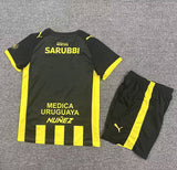 Penarol 26/27 Black/Yellow Home Kids Jersey Set
