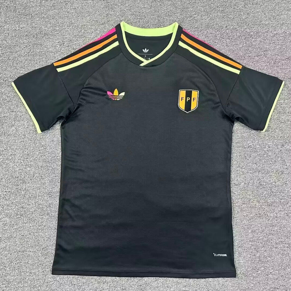 Peru 2026 Black/Green Away Jersey