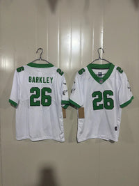 Philadelphia Eagles 25/26 Barkley #26 White/Green NFL Game Kids Jersey