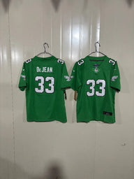 Philadelphia Eagles 25/26 DeJean #33 Green NFL Game Kids Jersey
