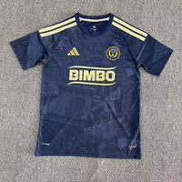 Philadelphia Union 26/27 Blue/Yellow Stripes Home Jersey