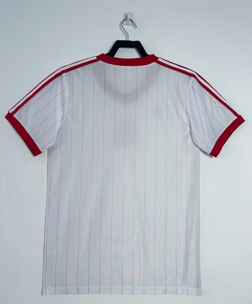 Poland 1982 Vintage Retro White Home Jersey