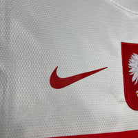 Poland 2012 Vintage Retro White Home Jersey