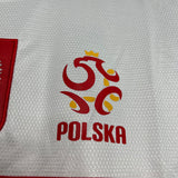 Poland 2012 Vintage Retro White Home Jersey