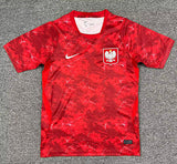 Poland 2026 World Cup Red Away Jersey