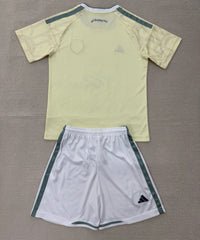 Portland 26/27 Yellow/Grey Away Kids Jersey Set