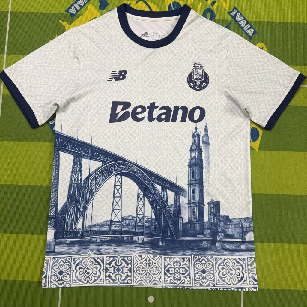 Porto 25/26 White 10th anniversary Third Jersey