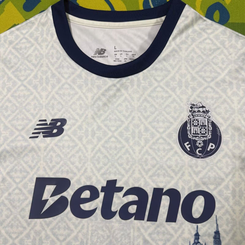 Porto 25/26 White 10th anniversary Third Jersey
