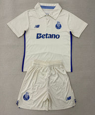 Porto 25/26 White Third Away Kids Jersey Set