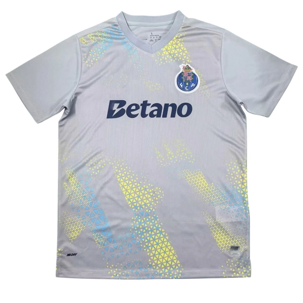 Porto 26/27 Gray/Fluorescent Yellow Third Goalkeeper Jersey