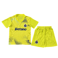 Porto 26/27 Neno Yellow Goalkeeper Kids Jersey Set