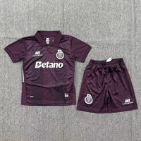 Porto 26/27 Rich Ruby Away Kids Jersey Set