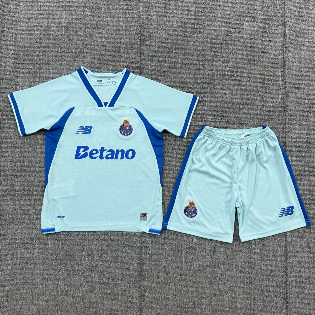 Porto 26/27 White/Blue 3rd Kids Jersey Set