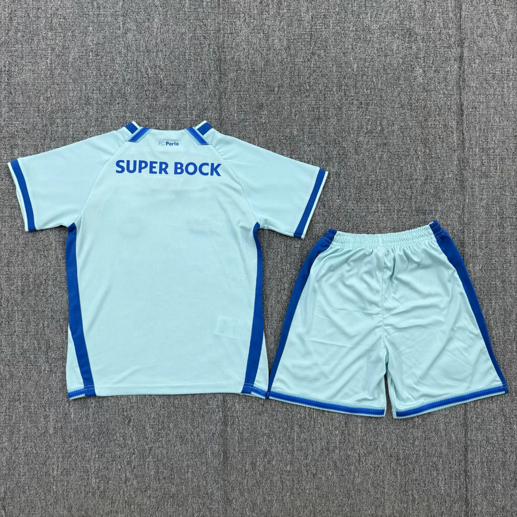 Porto 26/27 White/Blue 3rd Kids Jersey Set