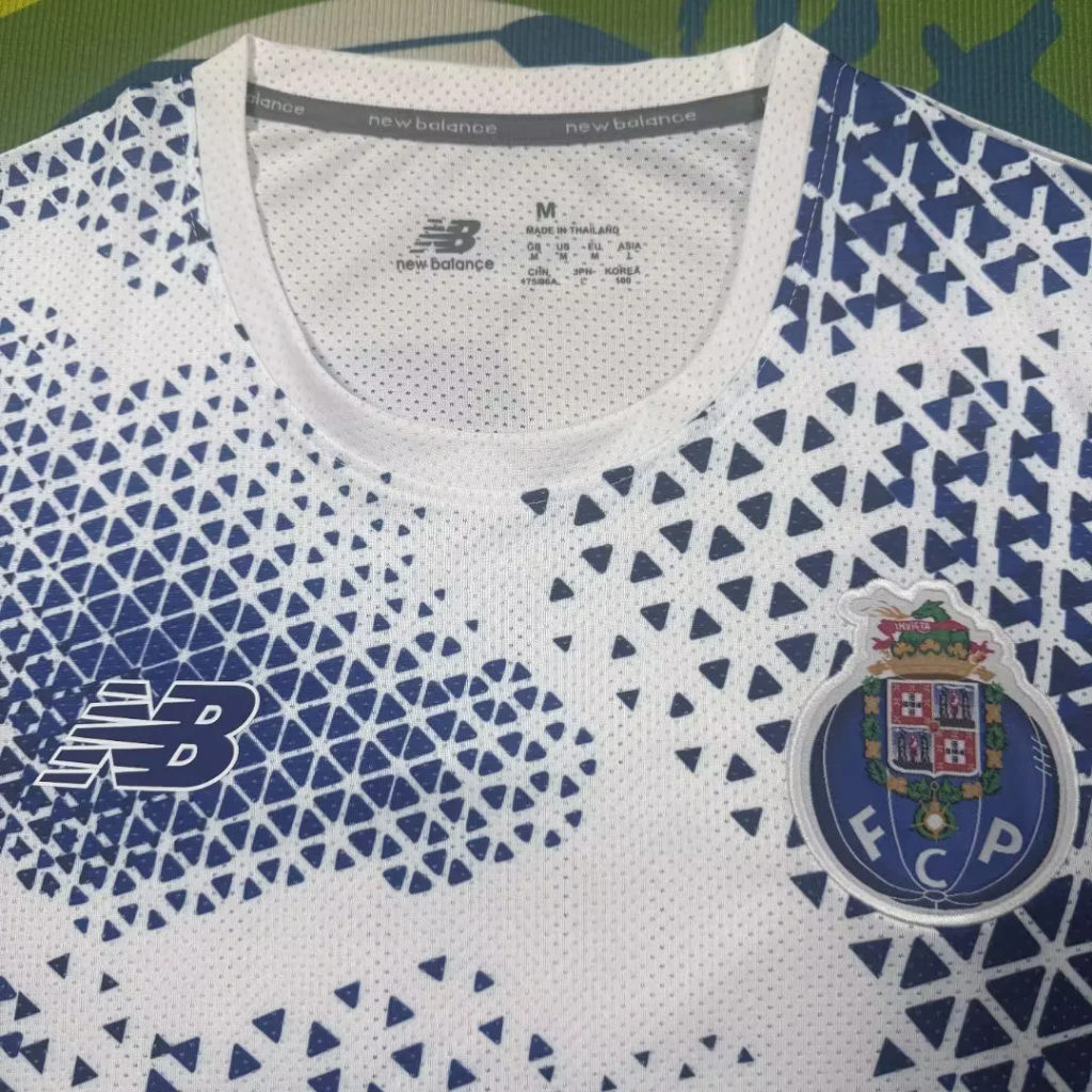 Porto 26/27 White/Blue Training Jersey