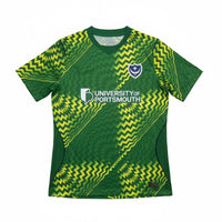 Portsmouth 26/27 Green and Yellow Zig-Zag Goalkeeper Jersey