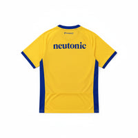 Portsmouth 26/27 Yellow with Royal Blue Side Striping Away Jersey