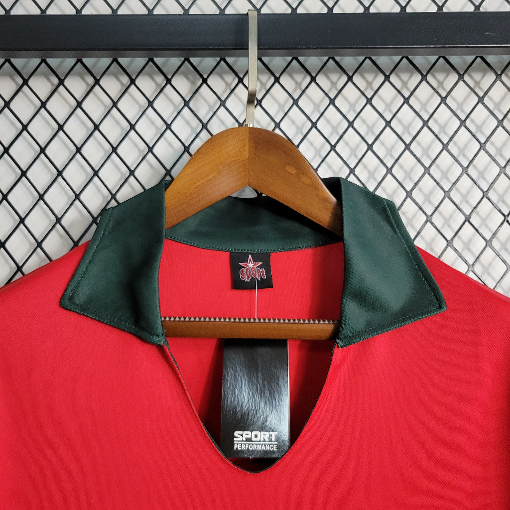 Portugal 1972 Vintage Retro Orange Home Jersey