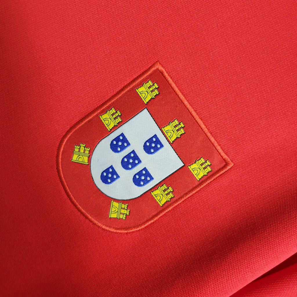 Portugal 1972 Vintage Retro Orange Home Jersey