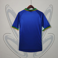 Portugal 1998 Vintage Retro Blue Away Jersey