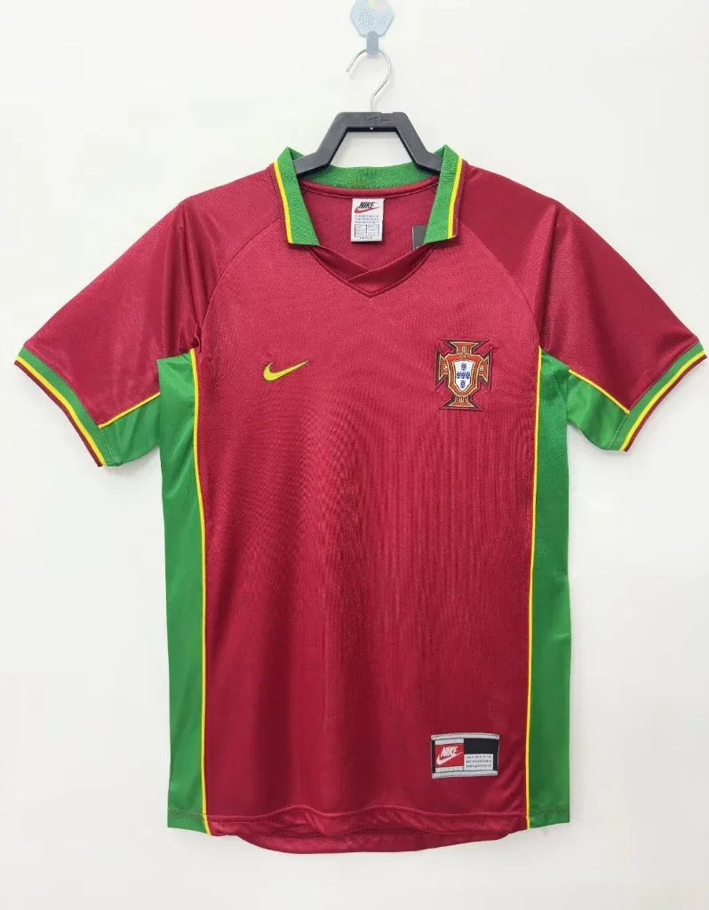 Portugal 1998 Vintage Retro Home Jersey
