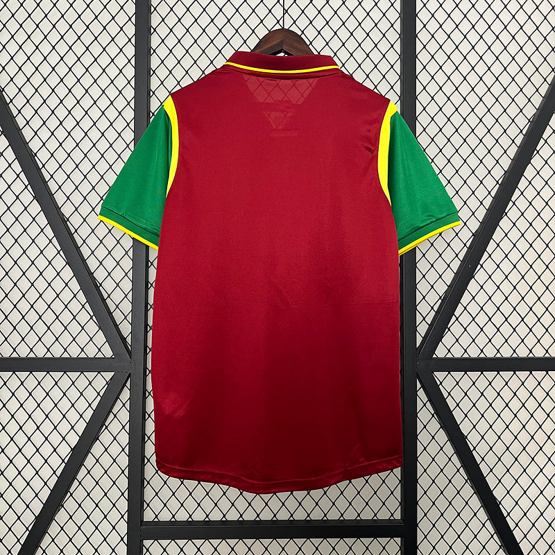 Portugal 1998 Vintage Retro Red/Green Home Jersey