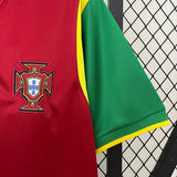 Portugal 1998 Vintage Retro Red/Green Home Jersey