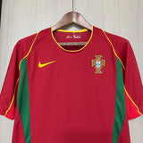 Portugal 2002 Vintage Retro Red/Green Home Jersey