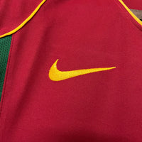 Portugal 2002 Vintage Retro Red/Green Home Jersey
