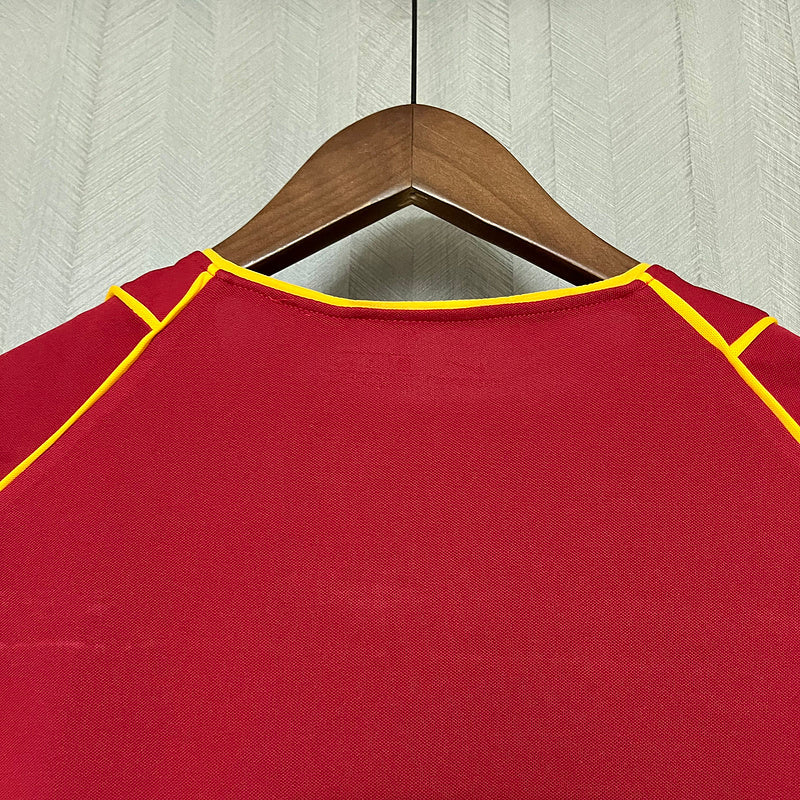 Portugal 2002 Vintage Retro Red/Green Home Jersey