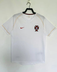 Portugal 2006 Retro White Away Jersey