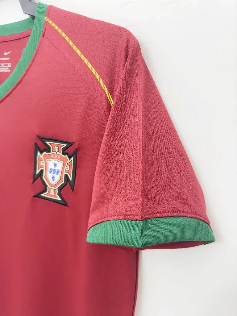 Portugal 2006 Vintage Retro Home Jersey