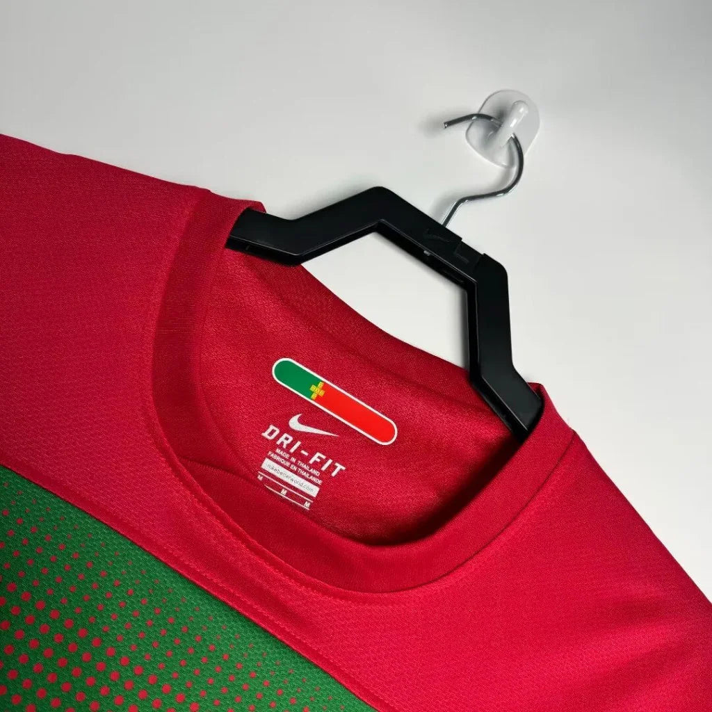 Portugal 2010 Vintage Retro Home Jersey