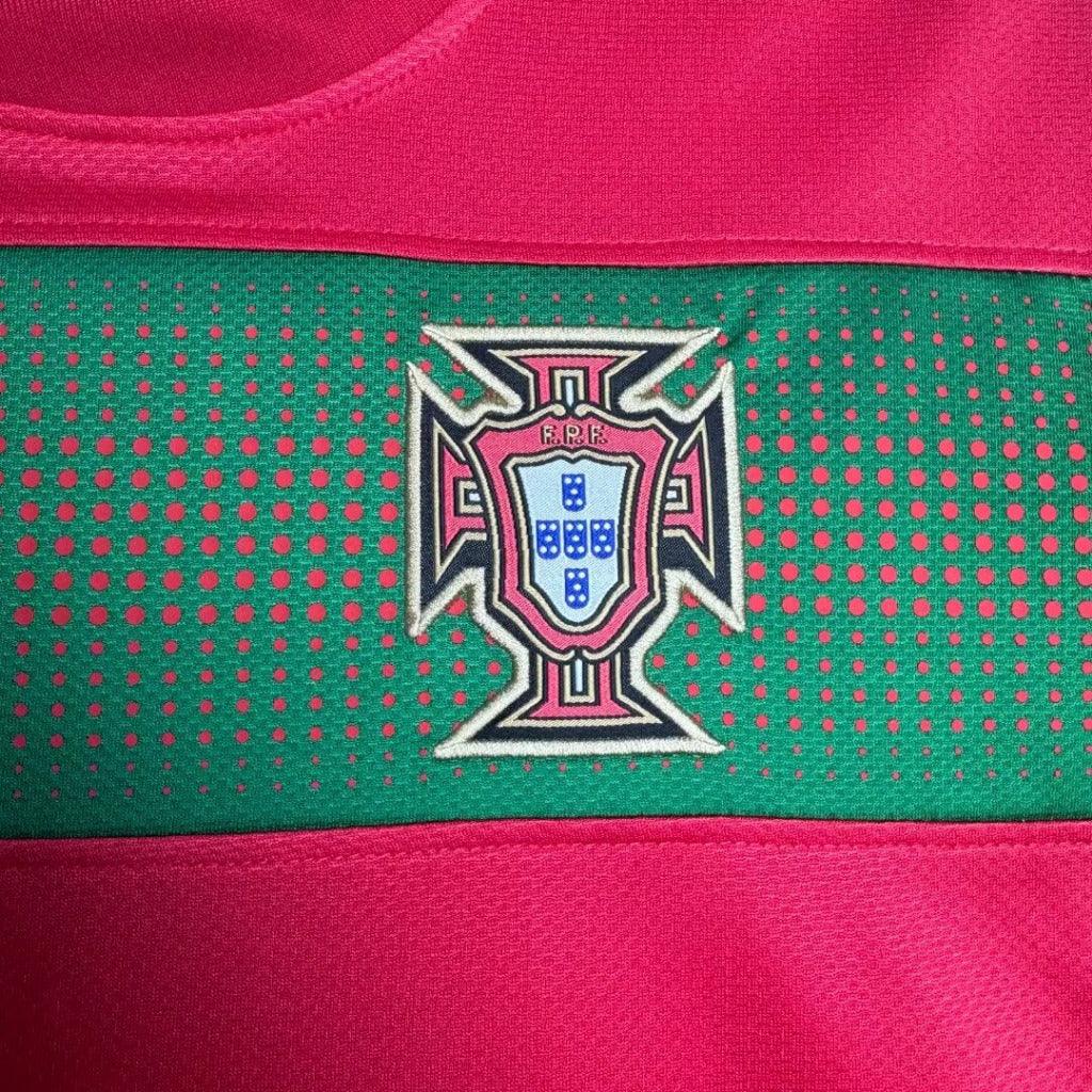 Portugal 2010 Vintage Retro Home Jersey