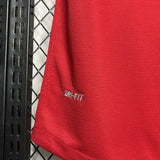 Portugal 2012 Vintage Retro Red with Green Trim Home Jersey