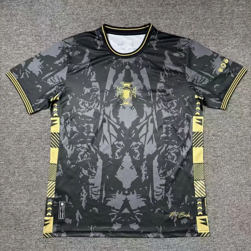 Portugal 2026 Black Special Version Soccer Jersey