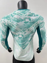 Portugal 2026 Blue/White Away Long Sleeve Player Version Jersey