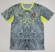 Portugal 2026 Gray/Yellow Goalkeeper Jersey