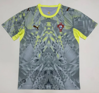 Portugal 2026 Gray/Yellow Goalkeeper Jersey