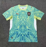 Portugal 2026 Mint Green/Blue Goalkeeper Jersey