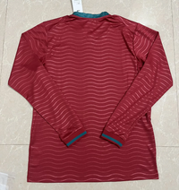 Portugal 2026 Red/Blue Home Long Sleeves Jersey
